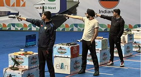 Saurabh Chaudhary sets National Record, eyes...